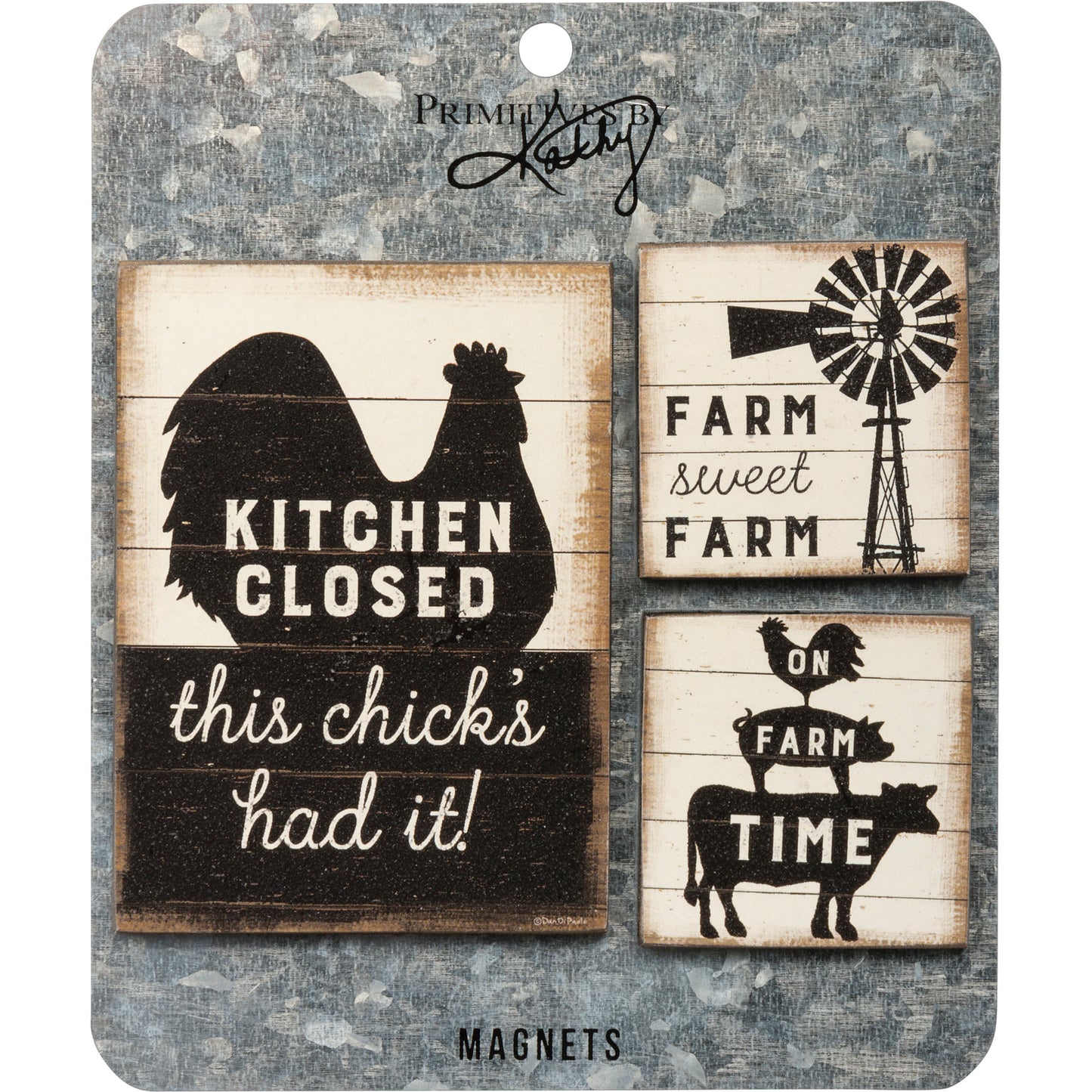 Rustic Farm Sweet Farm Magnet Set