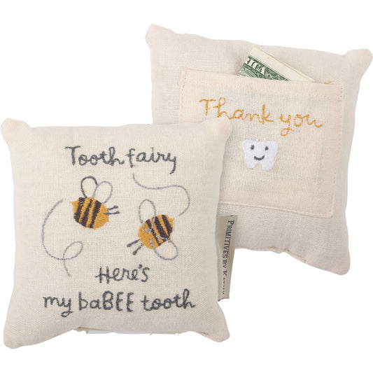 Dear Tooth Fairy My "Babee Tooth" Pillow