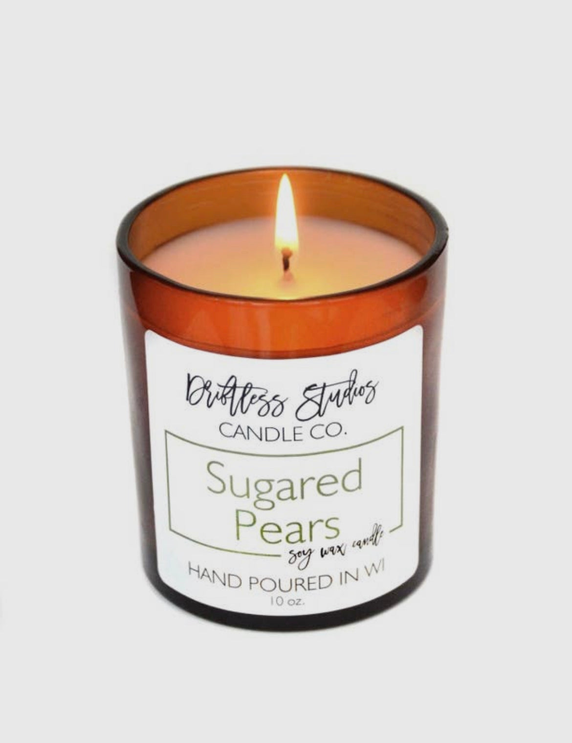 Sugared Pears Soy Candle - 10 Oz