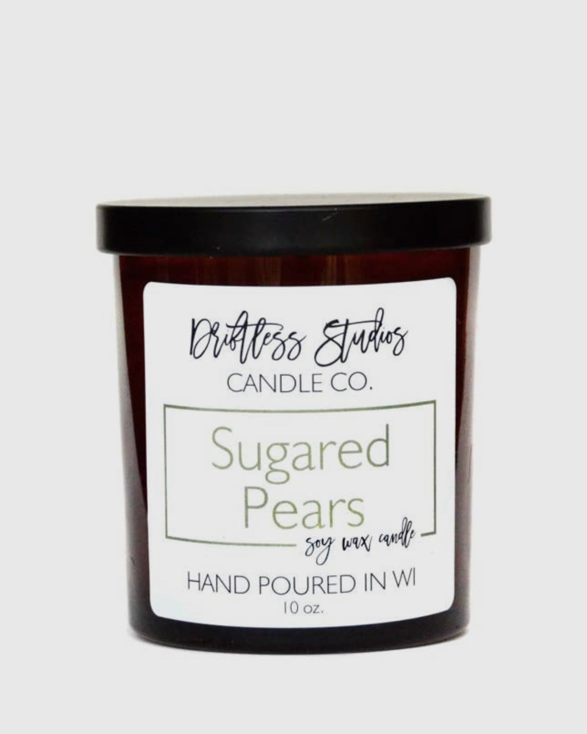 Sugared Pears Soy Candle - 10 Oz